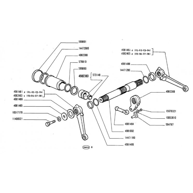 Joint Torique X Pour Tracteur Someca Fiat Tracto Pieces