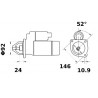 DEMARREUR pour tracteurs CASE IH FORD MASSEY-FERGUSON 