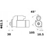 DEMARREUR LETRIKA pour tracteurs JOHN DEERE