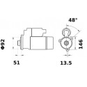 DEMARREUR pour tracteurs CASE IH MAC CORMICK NEW HOLLAND 