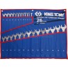 Trousse de clés mixtes métriques - 26 pièces - KING TONY