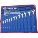 Trousse de clés mixtes longues et légères - 13 pièces - KING TONY