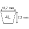 COURROIE PLATINIUM 4L91''