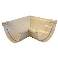 ANGLE 90° DE GOUTTIERE DE 250 MM A COLLER SAB