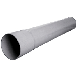 TUYAU DESCENTE DE GOUTTIERE DIA 80 GRIS LG:2M