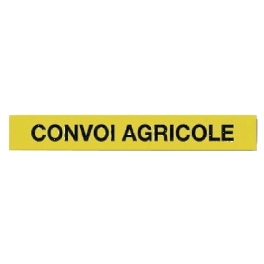 PANNEAU CONVOI AGRICOLE CLASSE 2 1900x250MM ALUMIN