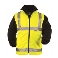 PARKA POLY. 4 EN 1 HI-VIZ JAUNE/MARINE S