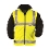 PARKA POLY. 4 EN 1 HI-VIZ JAUNE/MARINE S