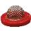 FILTRE A CALOTTE 32 MESH ROUGE