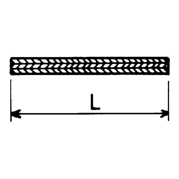 Courroie Plate 50mm X 3 Plis - Vente Au Mètre - Pour Machines, Transmissions - Diamètre Min. Poulie 80mm