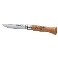 COUTEAU OPINEL LAME ACIER CARB 6VRN (BL)