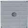 TAMPON LEGER 200 x 200 GRIS