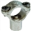 ETRIER POUR TUBE INOX 1/2 PERC. D,7