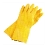 GANT DE MENAGE LATEX JAUNE T.8 SACHET