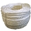 CORDAGE POLYP. 6mm 3T.BLANC BOBINE 250M