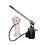 KIT BEQUILLE/POMPE/FLEXIBLE 1.5M + LEVIER