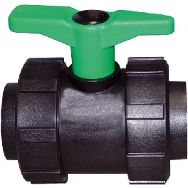 VANNE POLYPRO 2 VOIES F/F 3/4 SAFI