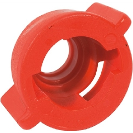 ECROU 1/4T POUR BUSE APE,EXA,AVI ROUGE