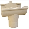 NAISSANCE CENT DE GOUTTIERE 160 MM A COLLER S