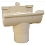 NAISSANCE CENT DE GOUTTIERE 160 MM A COLLER S