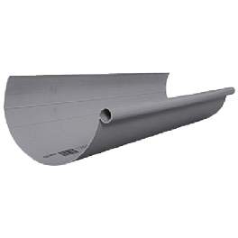 GOUTTIERE 250 MM GRIS LONGUEUR 2 M