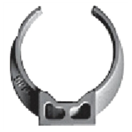 COLLIER FIXATION GRIS DIA 32 (5P)