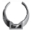 COLLIER FIXATION GRIS DIA 32 (5P)