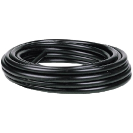 TUYAU DE PULVE 8X14 40B (25M) NOIR LE METRE