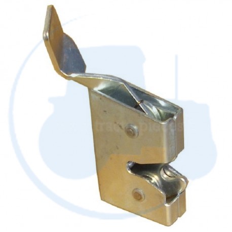 Serrure De Porte Pour Chariot élévateur - Lot De 2 Poignées Verrouillables Métal - Dimensions 6,8x4,2x6,3 Cm