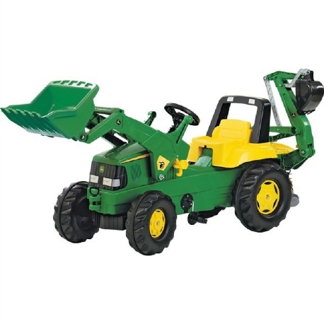 tracteur tractopelle jouet