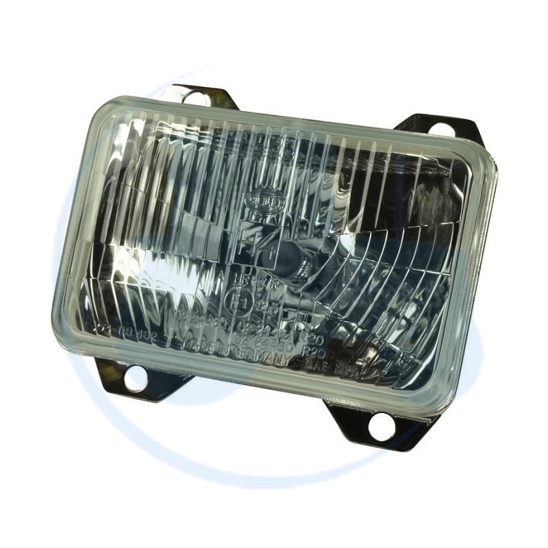 Phare Avant Universel Droit 12/24V - Clignotant + Feu De Position + Croisement - Ampoules H4/PY21/W5W Incluses - Idéal Tracteur, Pelle, Engin De Chantier