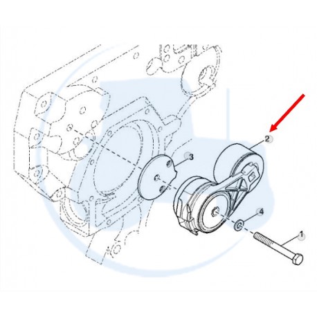Tendeur De Courroie – Pièce RE548027, Compatible Avec Certaines Machines John Deere