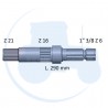 ARBRE PDF 1000T pour tracteurs JOHN DEERE