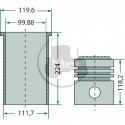 Kit cylindrée complet