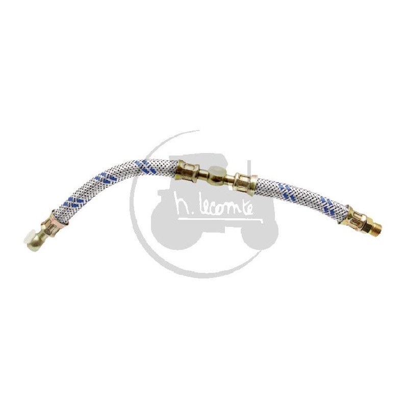 Tuyau Retour Injecteur Diesel 3.2 Mm Tressé Renforcé – 1 M + 1 Bouchon, Durite Souple Universelle