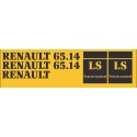 JEU AUTOCOLLANTS RENAULT 65.14LS