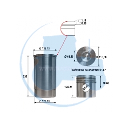 CYLINDREE pour tracteurs JOHN DEERE