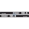 JEU AUTOCOLLANTS RENAULT 781