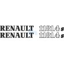 JEU AUTOCOLLANTS RENAULT 981-4S