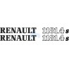 JEU AUTOCOLLANTS RENAULT 981-4S