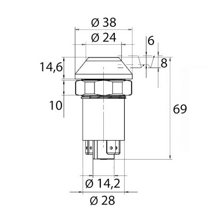 Omron B32-2000 Capuchon De Bouton-poussoir Ivoire 1 Pc(s) Bag