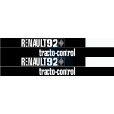 JEU AUTOCOLLANTS RENAULT 92