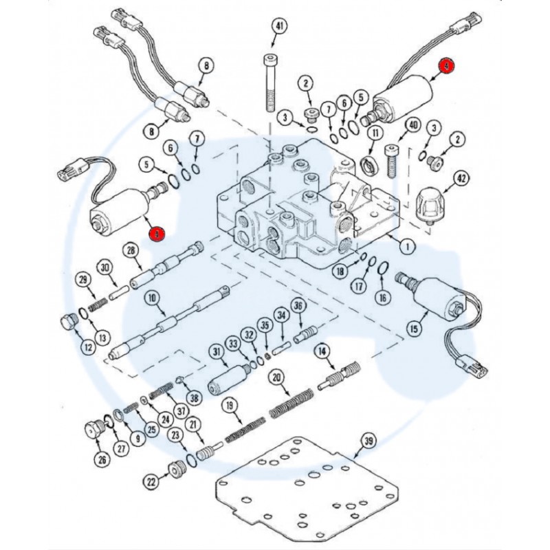 Electrovanne De Commande 4x4 Mitsubishi Pajero IO / Montero Pinin (1999-2005) - Référence MR534632 / K5T81273