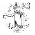RADIATEUR pour tracteurs JOHN DEERE