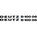 JEU AUTOCOLLANTS DEUTZ D 10006