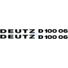 JEU AUTOCOLLANTS DEUTZ D 10006