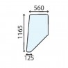 VITRE DE PORTE CABINE TIM pour tracteurs RENAULT 461 551 651