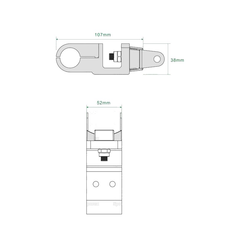 Phare de travail à LED Interférence: Classe 3, 6600 Lumens, 10-30V