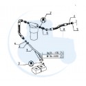 TUYAU DE REFOULEMENT pour tracteurs RENAULT