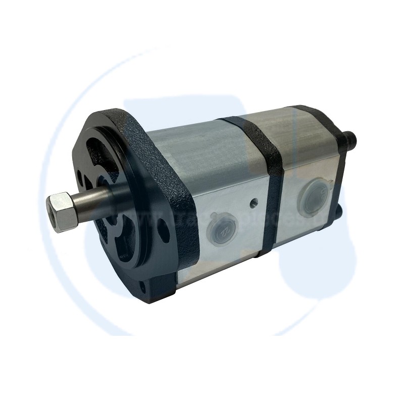 Re69866 POMPE HYDRAULIQUE DOUBLE 28+12 CM³ pour tracteurs JOHN DEERE - Tracto ...